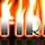 Reflected Fire Text 