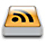 3D Web 2.0 Style RSS Button Icon