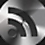 Metallic RSS Feed Button