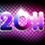 How to create a New Year 2011 colorful card in Photoshop CS5