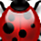 Crystal Lady Bug Icon