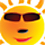 Sun with Cool Sunglasses