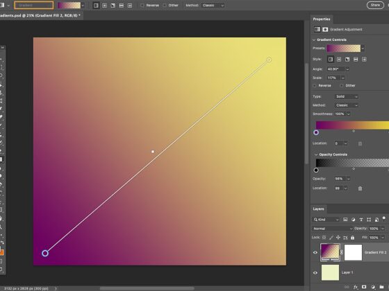 Live Gradients in Photoshop 2025: Real-Time Color Control for Designers