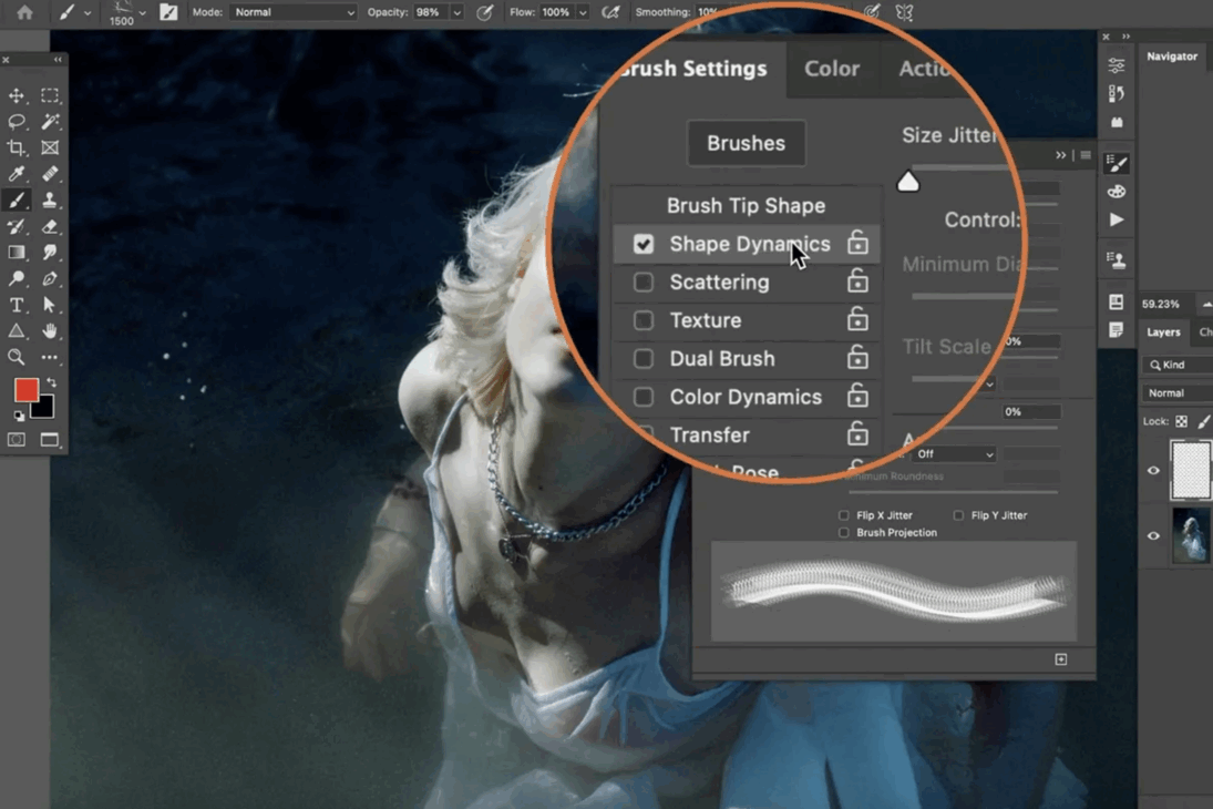 Texture in Photoshop
