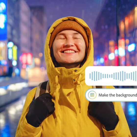 Photoshop Mobile Added Voice Commands