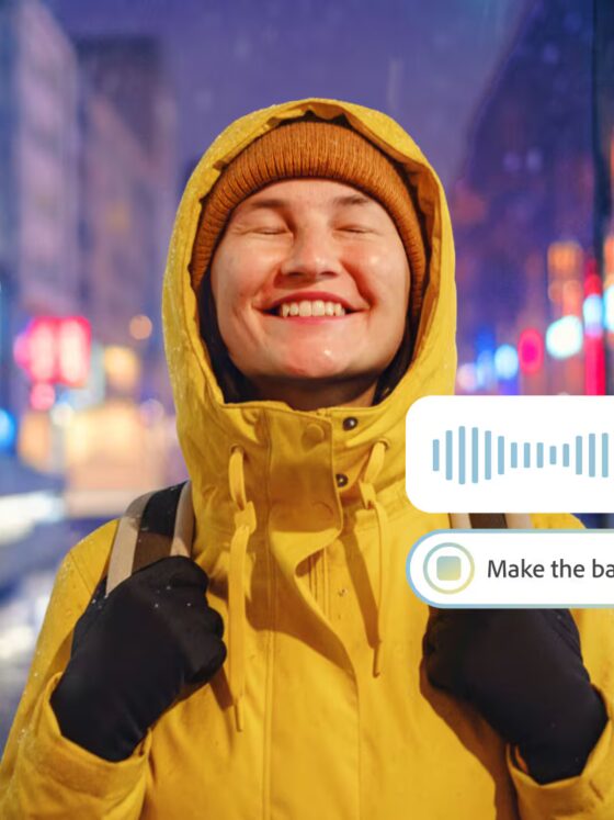 Photoshop Mobile Added Voice Commands