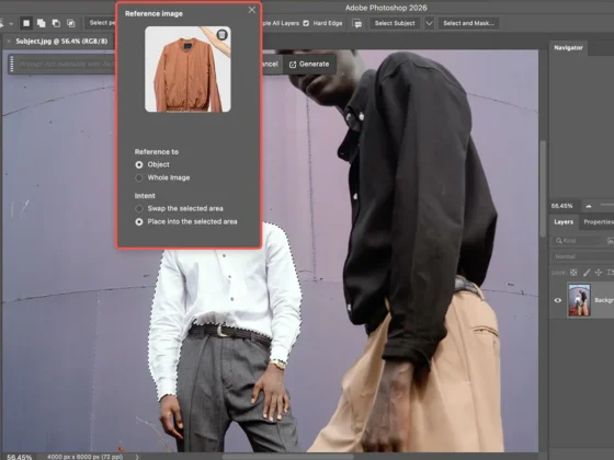 Perfecting Generative Fill with the New “Reference Image” Feature