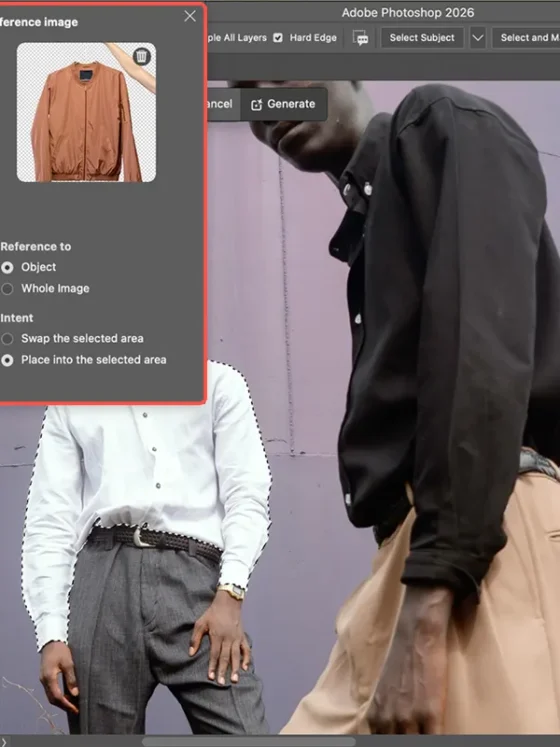 Perfecting Generative Fill with the New “Reference Image” Feature